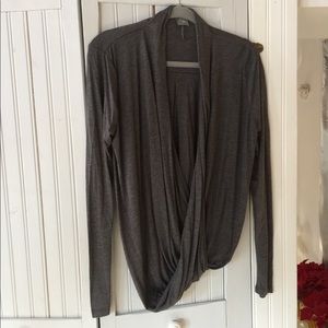 Draped jersey blouse